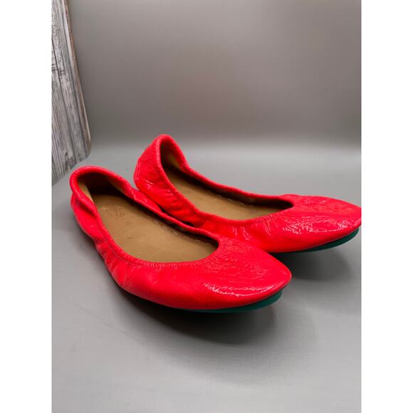 Tieks by Gavireli Foldable Ballet Poppy Italian Leather Comfort Woman Flats 10 - Picture 1 of 6